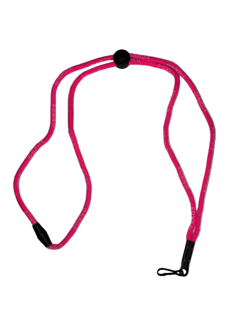 Break Away 18" Neck Whistle Lanyard - Pink - Image 2