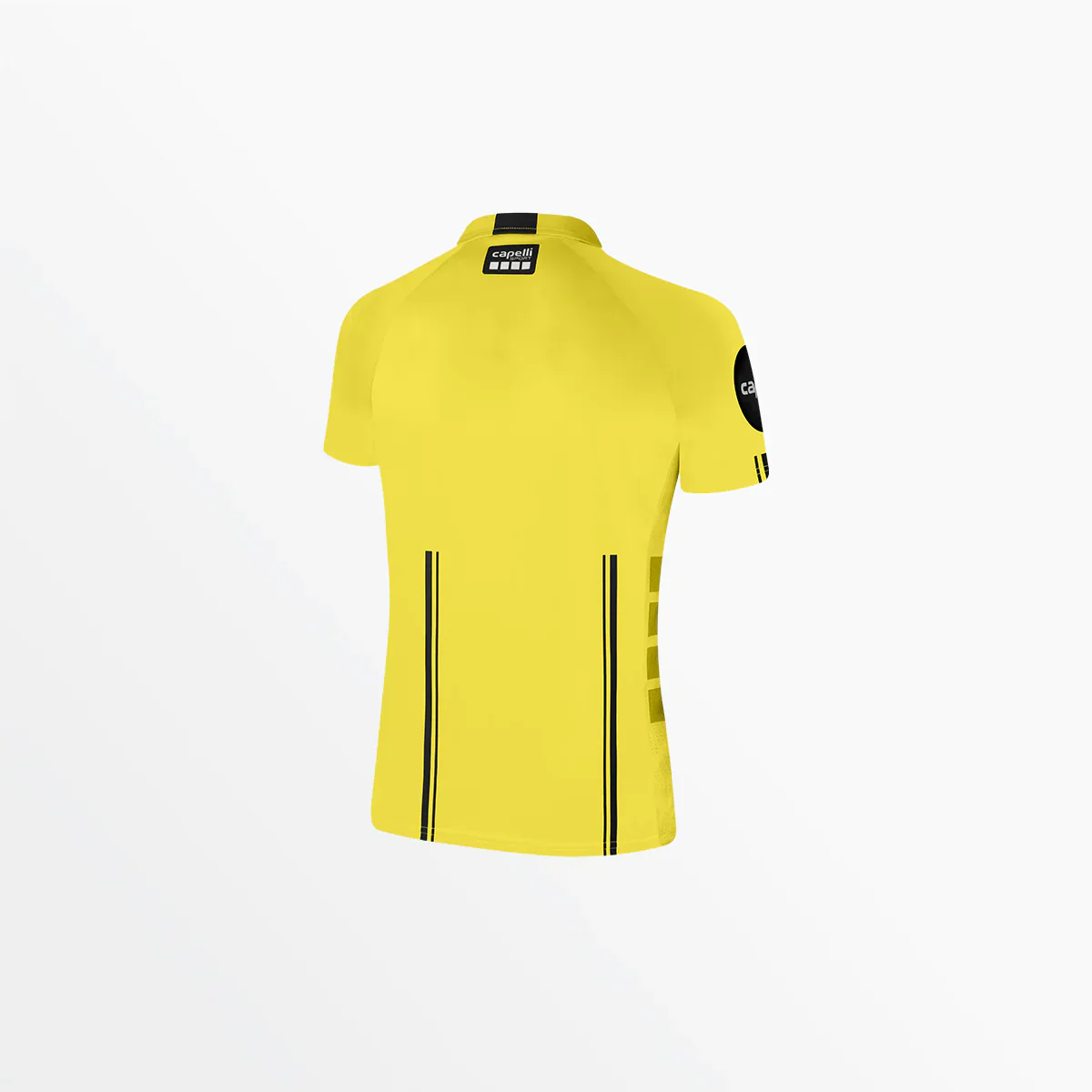 Capelli Sport Women's Soccer Referee 1/4 Zip Short Sleeve Jersey - Image 2