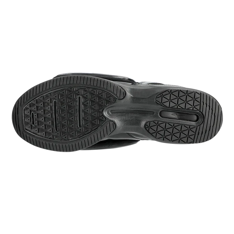 MIZUNO Pro Wave Mid Cut Umpire Plate Shoe - Black / White - Image 5