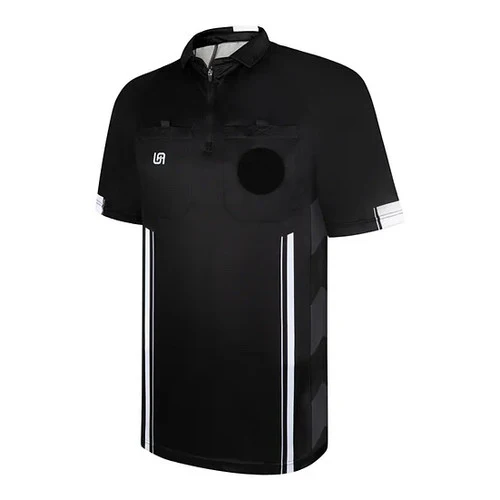 United Attire Elite High School Soccer Referee Jersey - Short Sleeve - Image 2